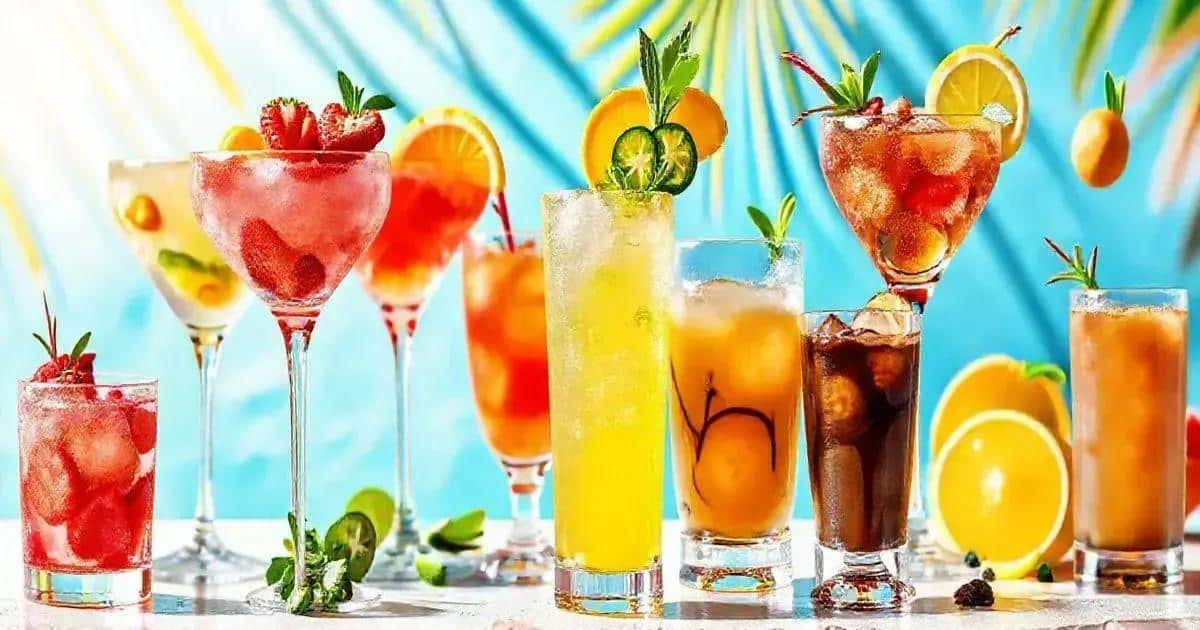 Variantes du Daiquiri au lait de coco Variantes du Daiquiri au lait de coco