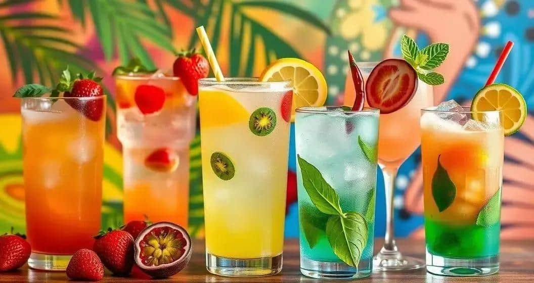 Variations sur la Caipiríssima à la fraise
