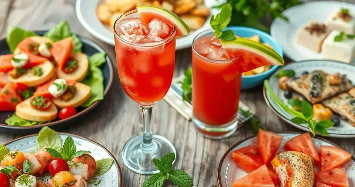 abbinamenti consigliati per il mocktail allanguria - Best Blog Brasil - Os Blogs mais Incríveis da Web