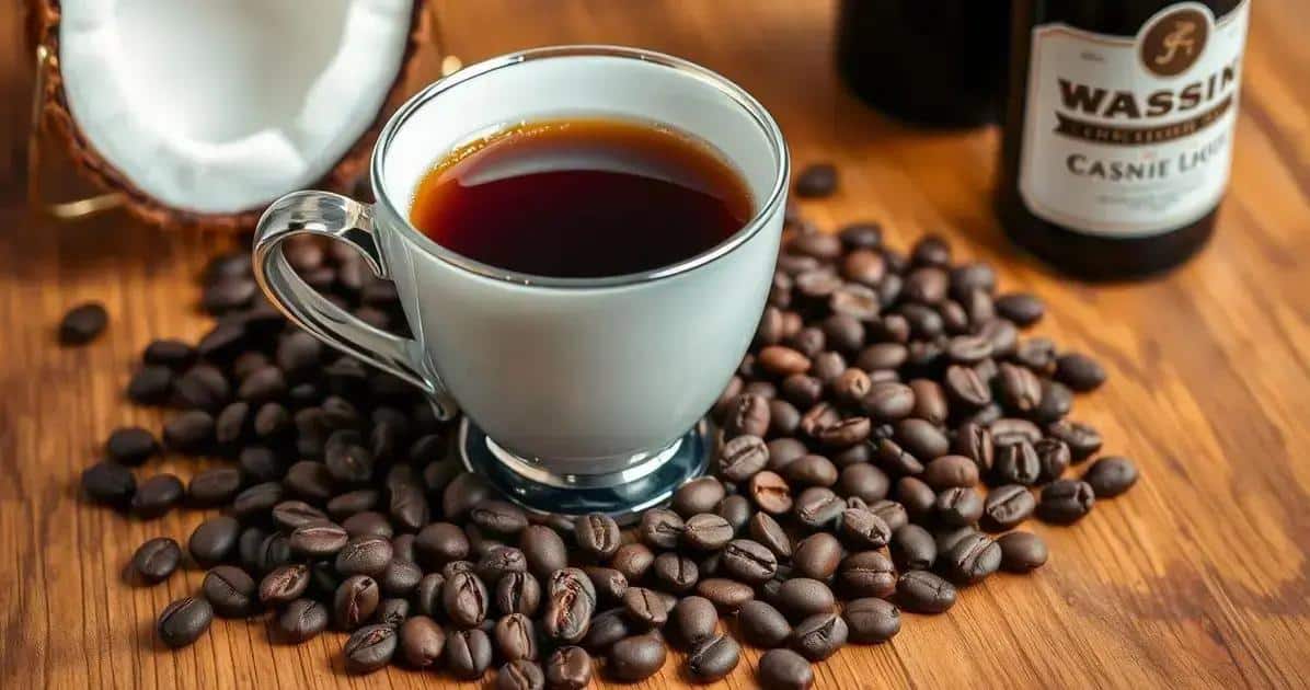 Caffè con Liquore al Cassis e Crema di Cocco: Un’Esperienza di Gusto Unica