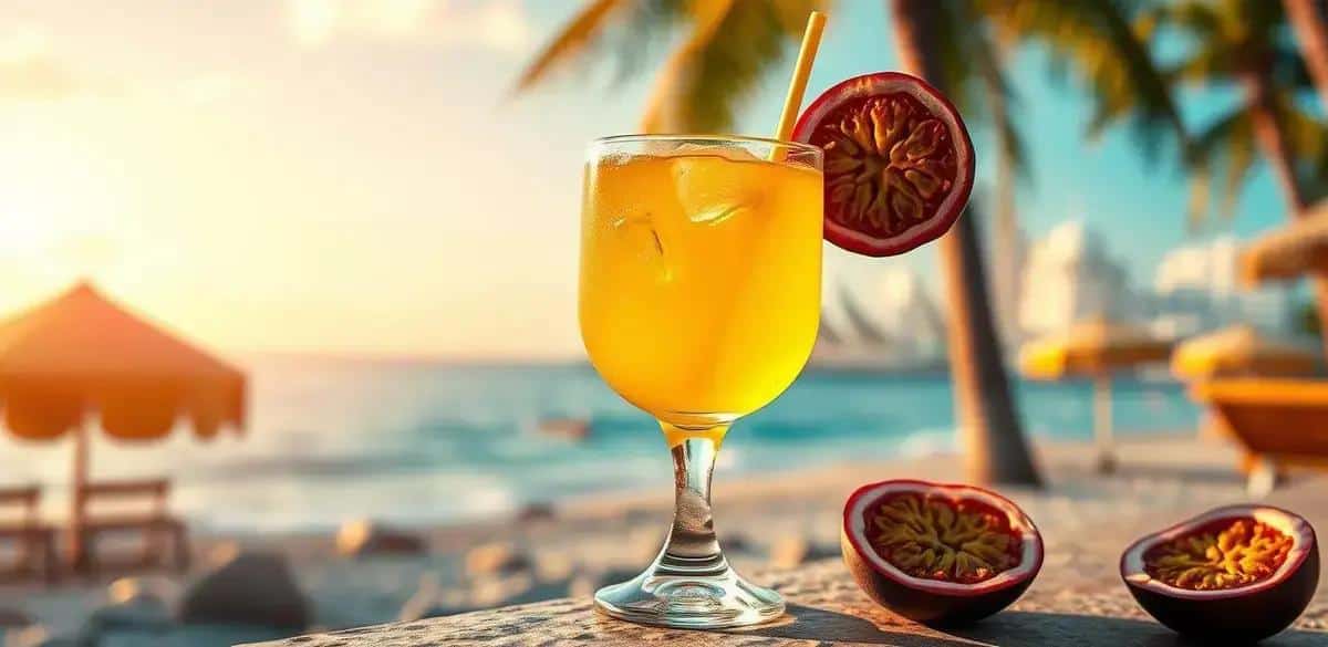 Caipirinha al Frutto della Passione con Zucchero di Canna: Un Tocco Tropicale su un Classico