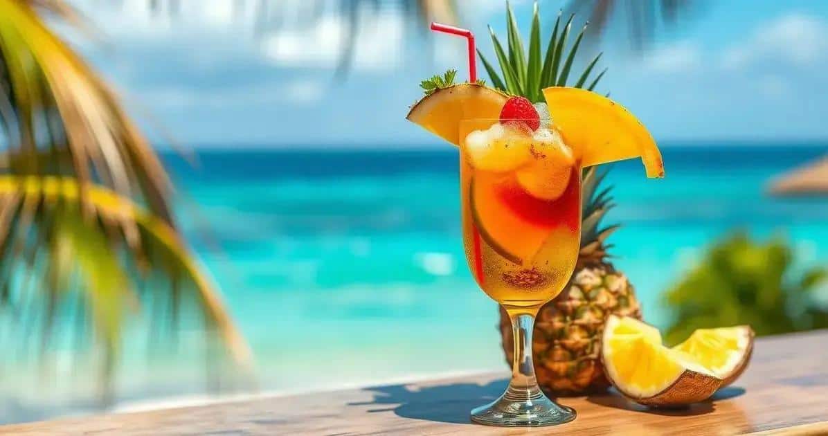 Cognac Tropicale con Ananas e Cocco: Un Paradiso in un Bicchiere