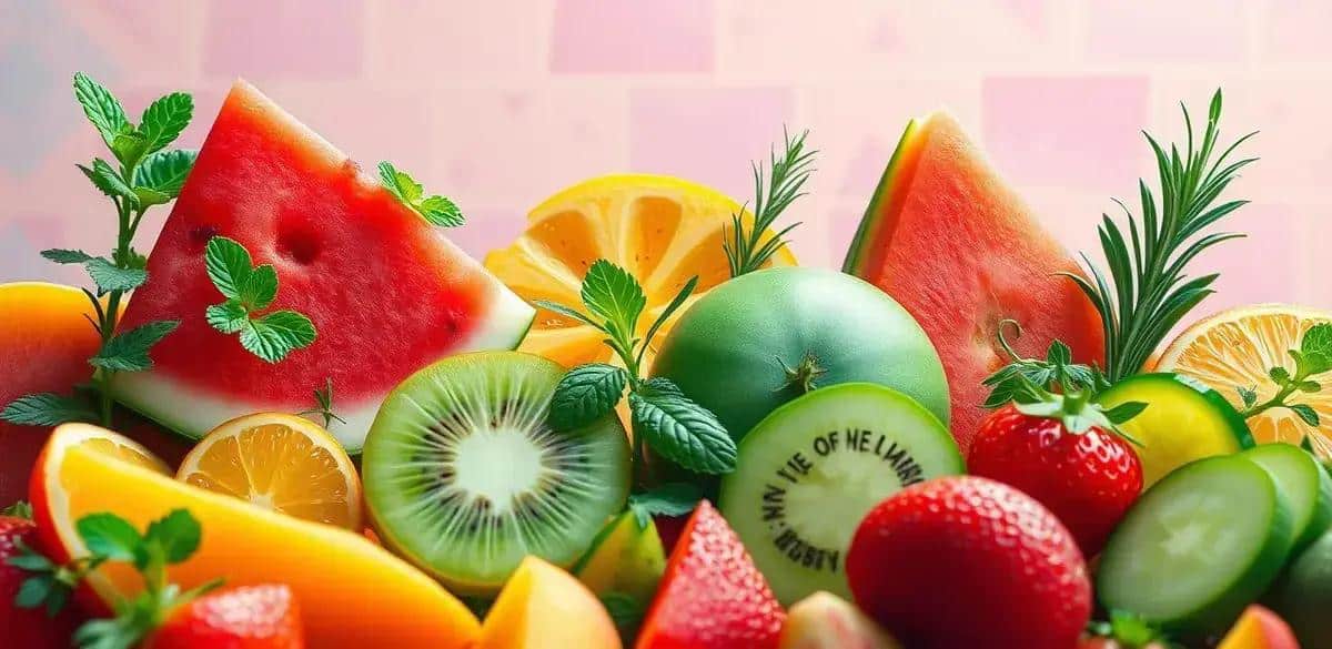Combinazioni di sapori per frutta estiva