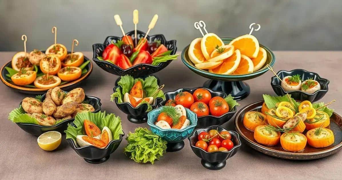 Come Servire gli Antipasti in Modo Creativo