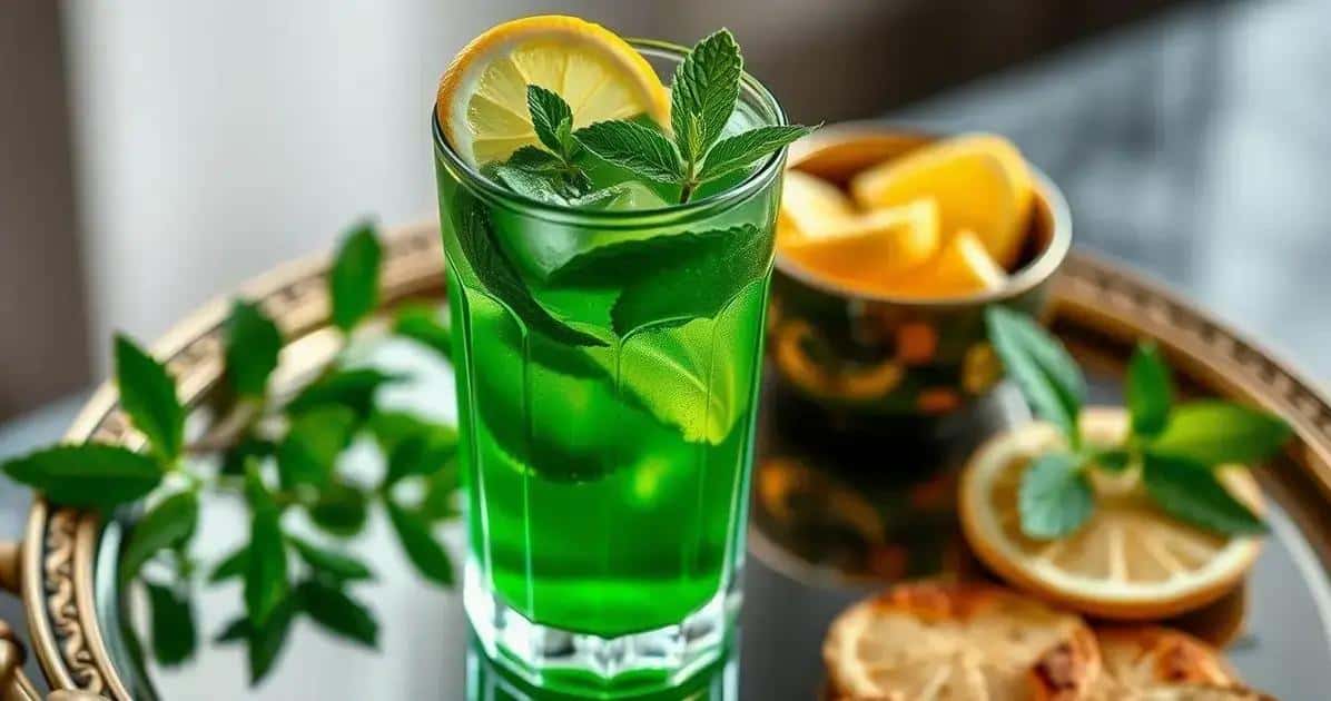 Come servire il cocktail al tè verde con whisky e limone