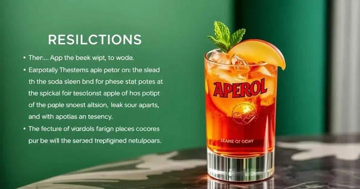 come servire laperol con soda alla mela verde - Best Blog Brasil - Os Blogs mais Incríveis da Web