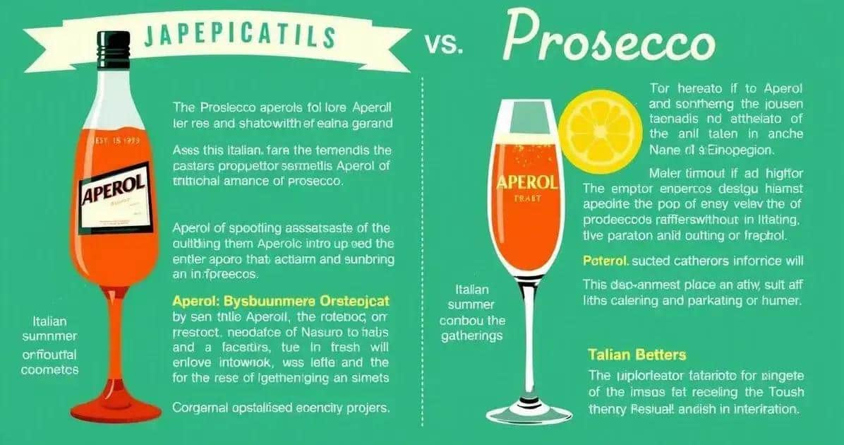 Curiosità su Aperol e Prosecco