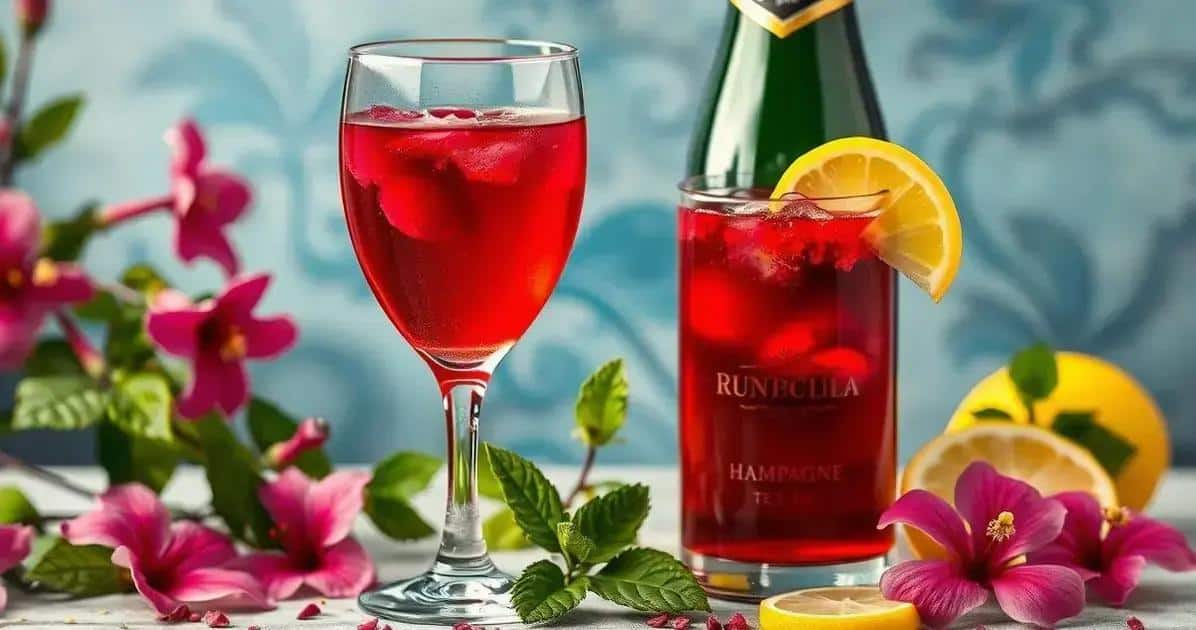 Curiosità su tè all’ibisco e champagne