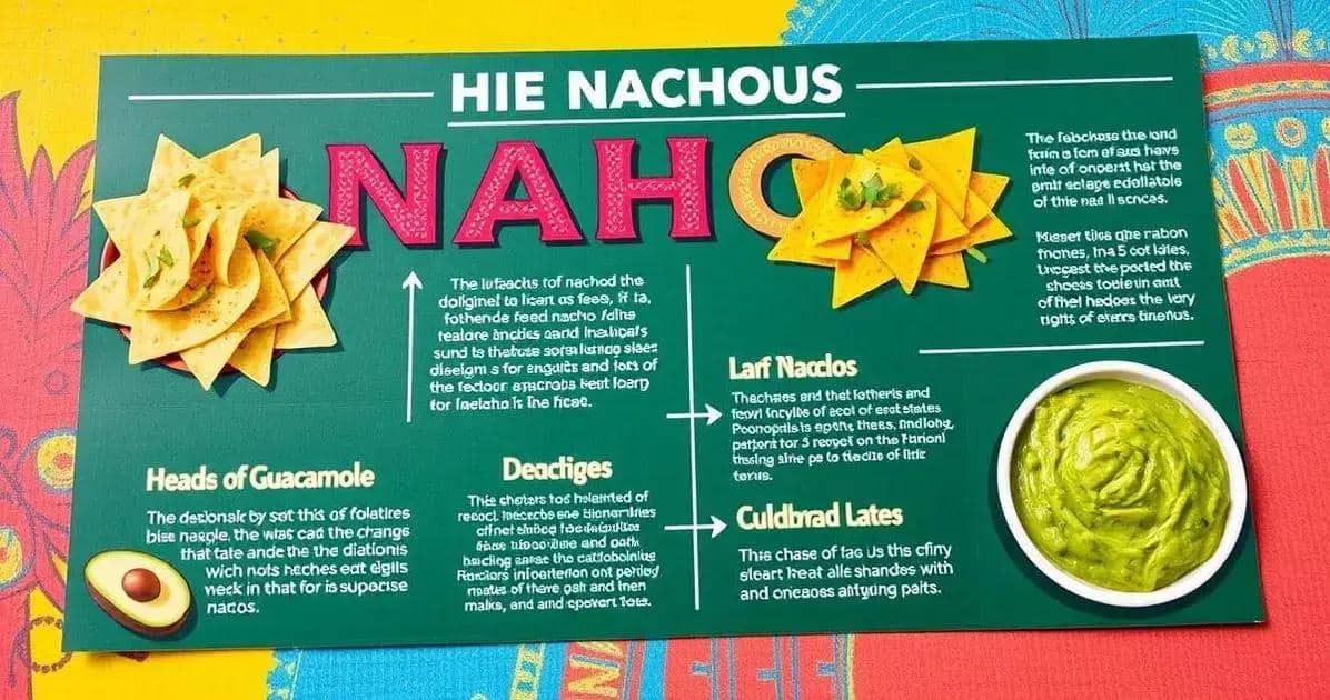 Curiosità sui nachos con formaggio e guacamole