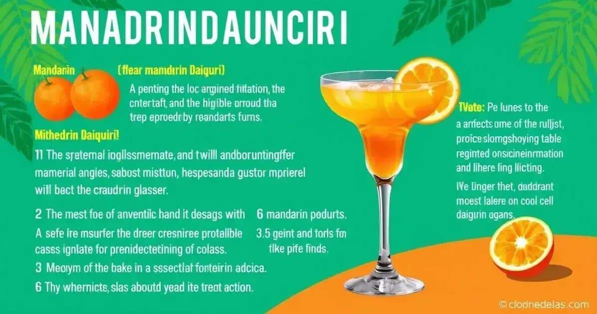 Curiosità sul Daiquiri al Mandarino