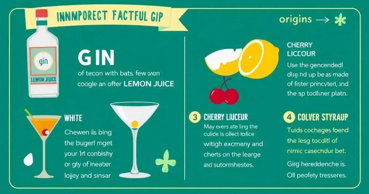 Curiosità sul gin sour e i suoi ingredienti