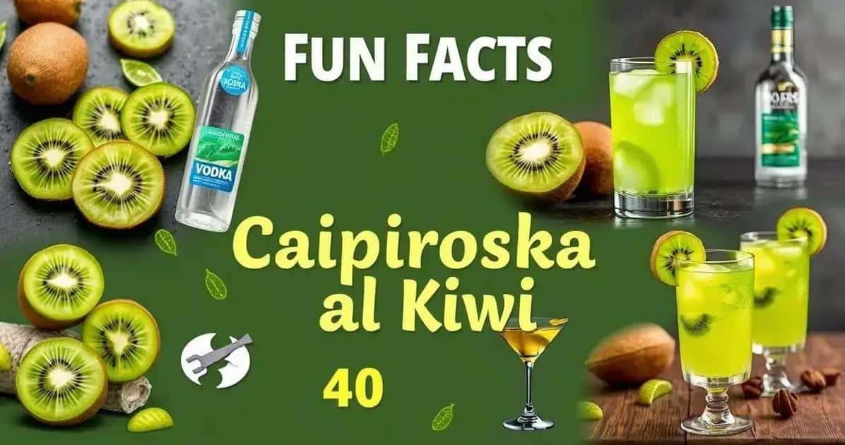 Curiosità sulla Caipiroska al Kiwi