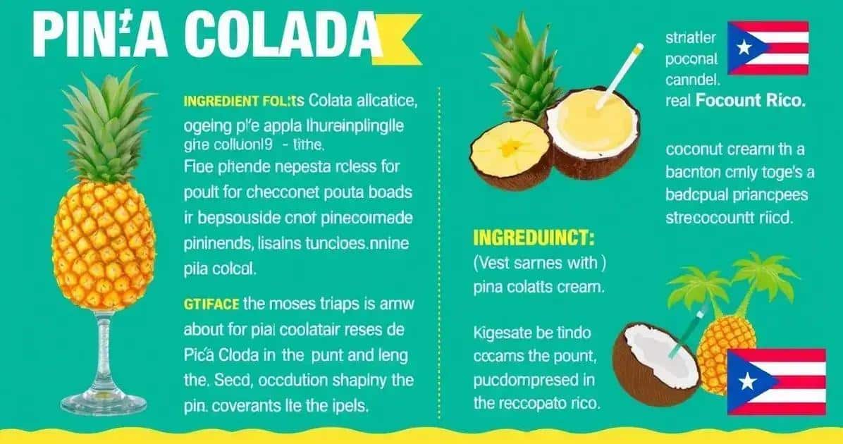 Curiosità sulla Piña Colada e i suoi Ingredienti