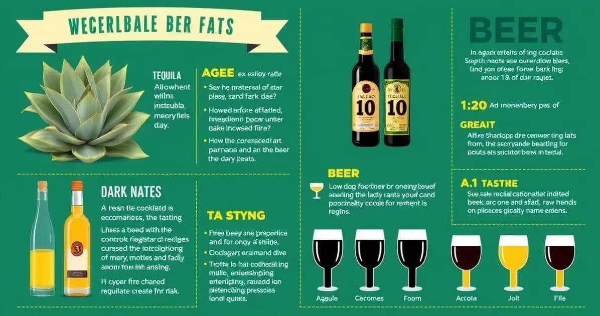 Curiosità sulla Tequila e Birra Scura