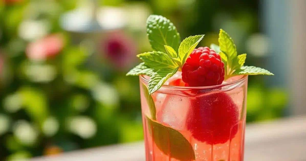 Drink Analcolico al Lampone: Uno Come Piace a Me!