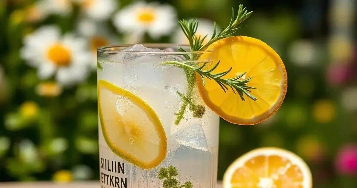 Gin Tonic con Limone di Sicilia: Un Tocco Rinfrescante da Provare