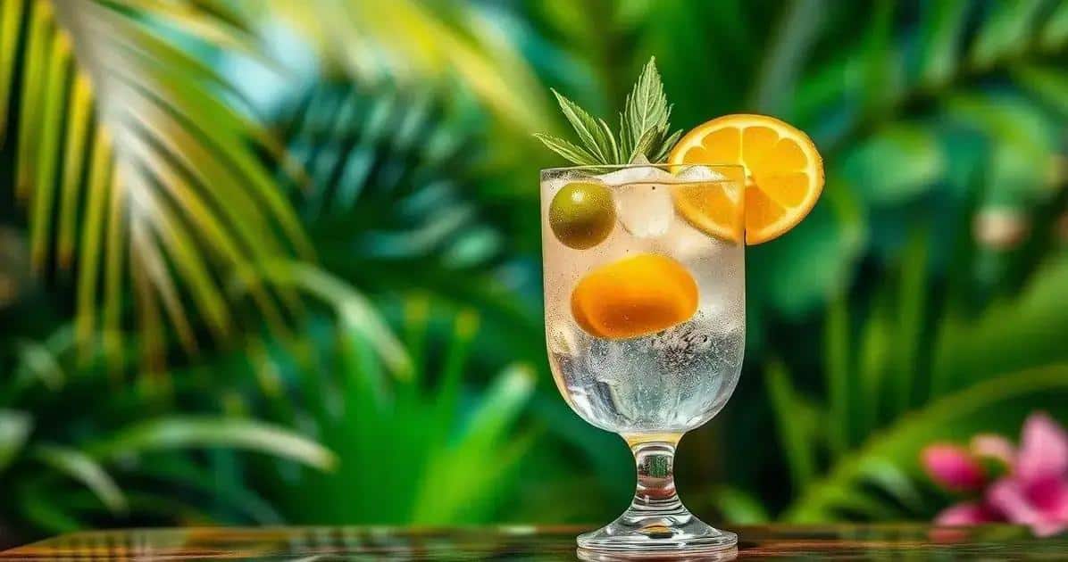 Gin Tonic con Liquore al Cupuaçu: Seduzione Pura!