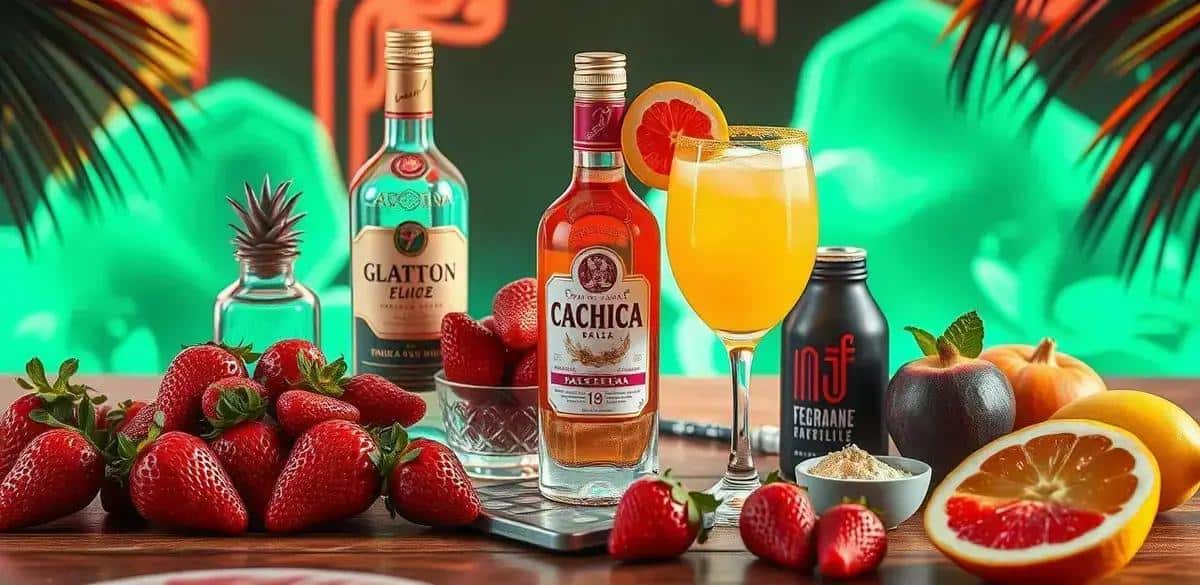 Ingredienti della Batida alla Fragola
