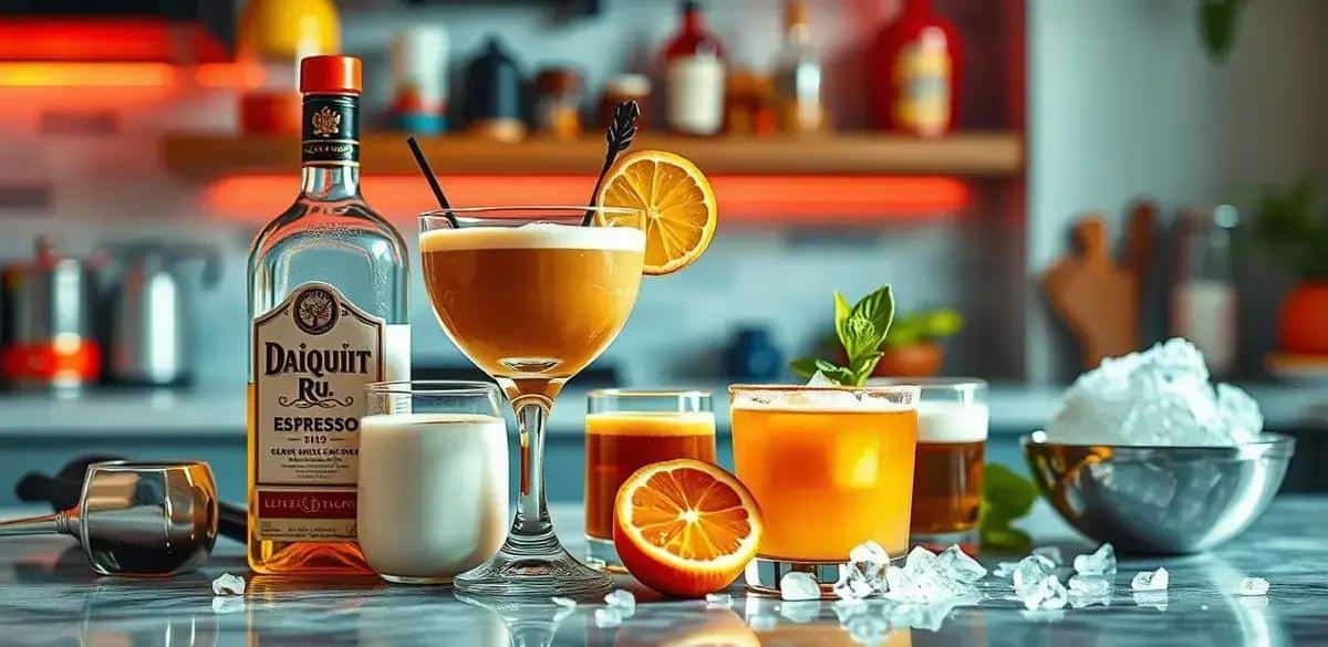 Ingredienti della Ricetta del Daiquiri al Cappuccino