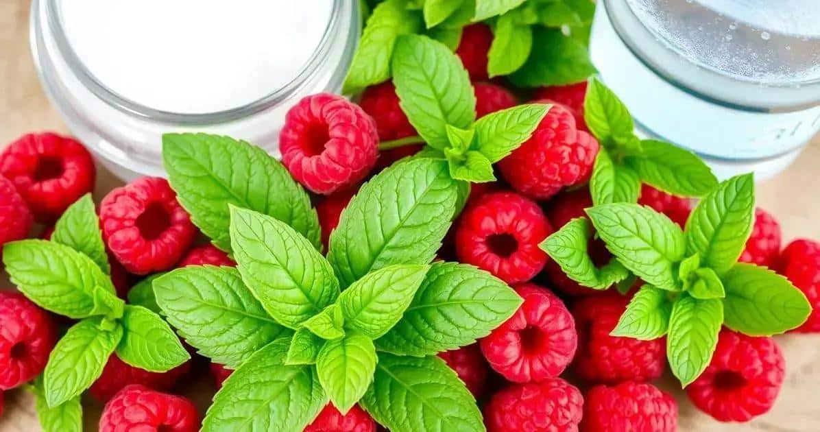 Ingredienti per il Drink con Lampone