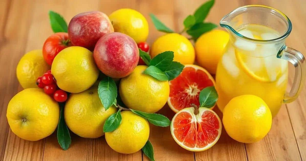 Ingredienti per il Succo di Acerola e Limone