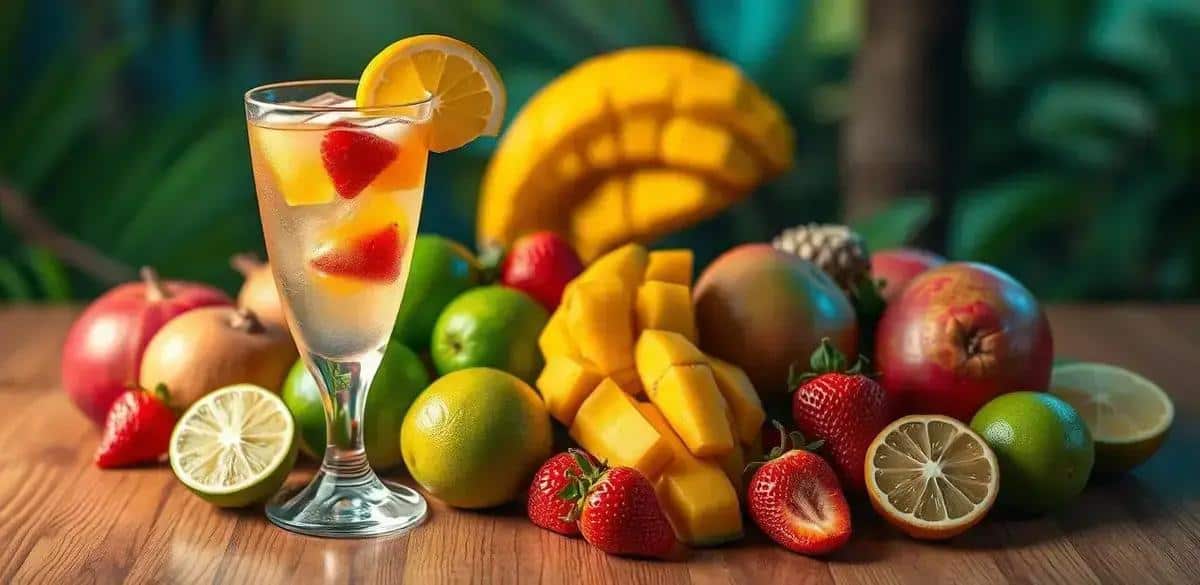 Ingredienti per la Caipirinha alla Frutta
