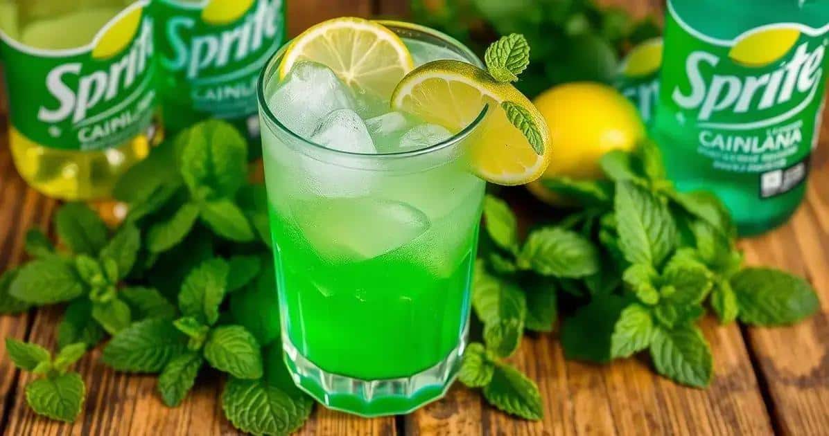 Ingredienti per la Caipirinha analcolica con Sprite
