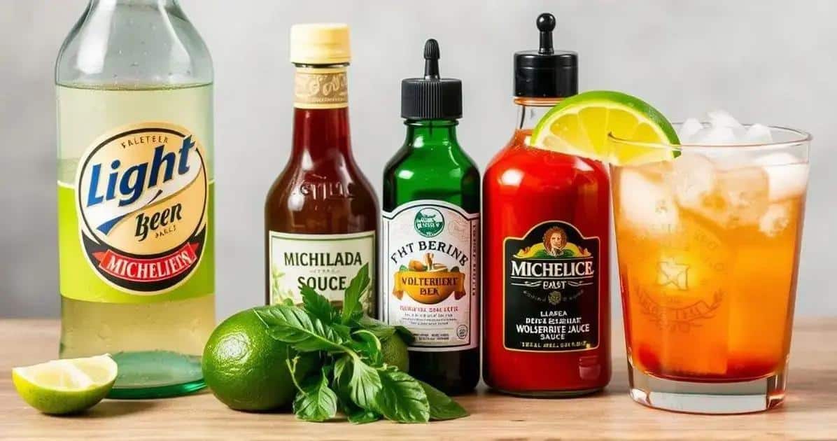 Ingredienti per la Michelada
