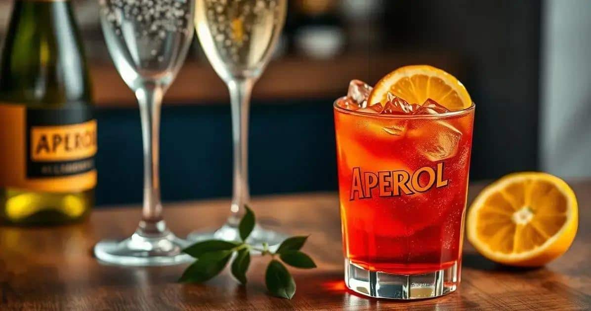 Ingredienti per un Drink con Aperol