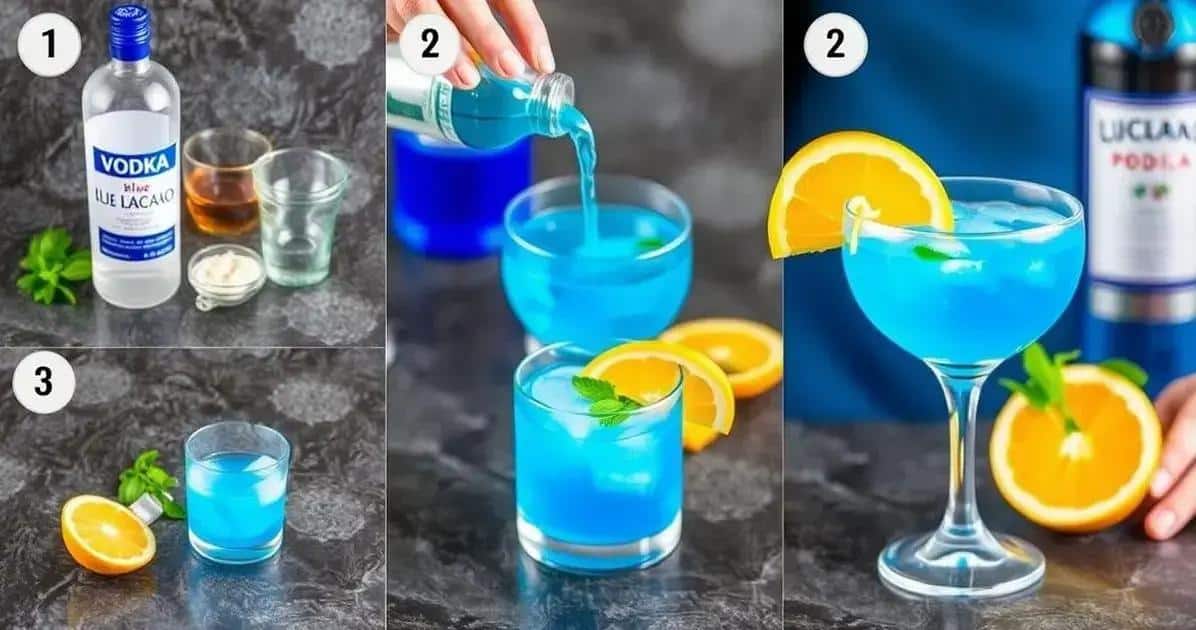 Metodi di Preparazione del Drink Blue Lagoon