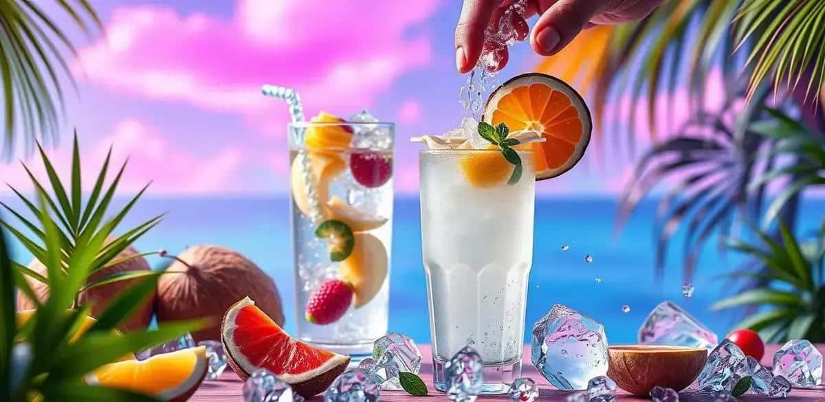 Metodo di preparazione dei drink rinfrescanti