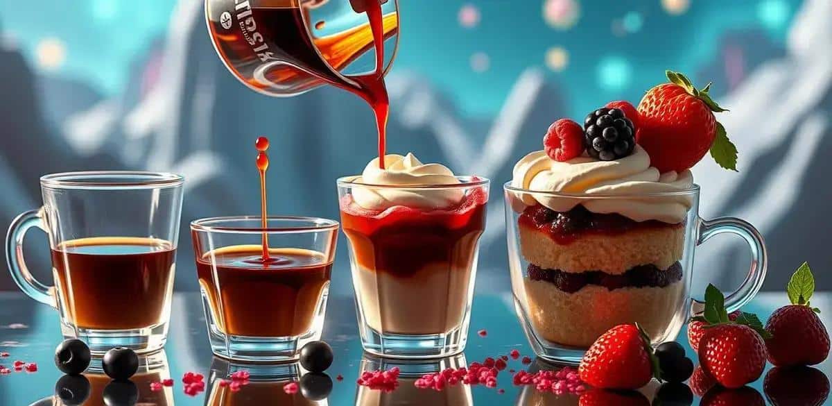 Metodo di preparazione del Caffè con liquore ai frutti rossi
