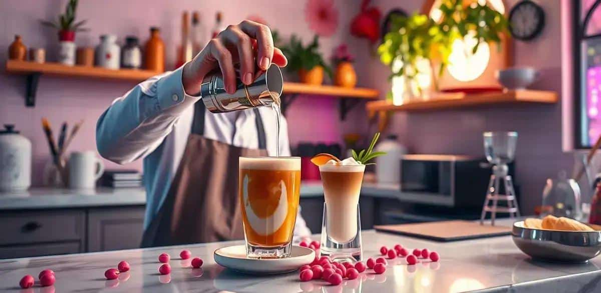 Metodo di preparazione del caffè con liquore