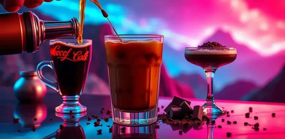 Metodo di preparazione del Caffè con rum e scaglie di cioccolato