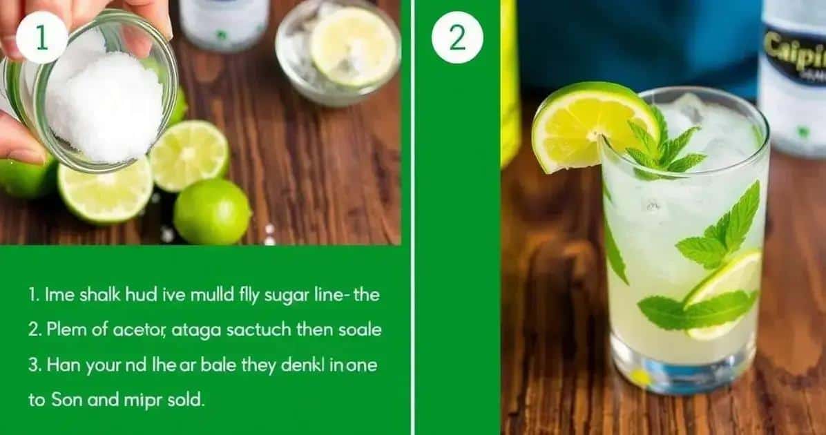 Metodo di Preparazione della Caipirinha al Sake