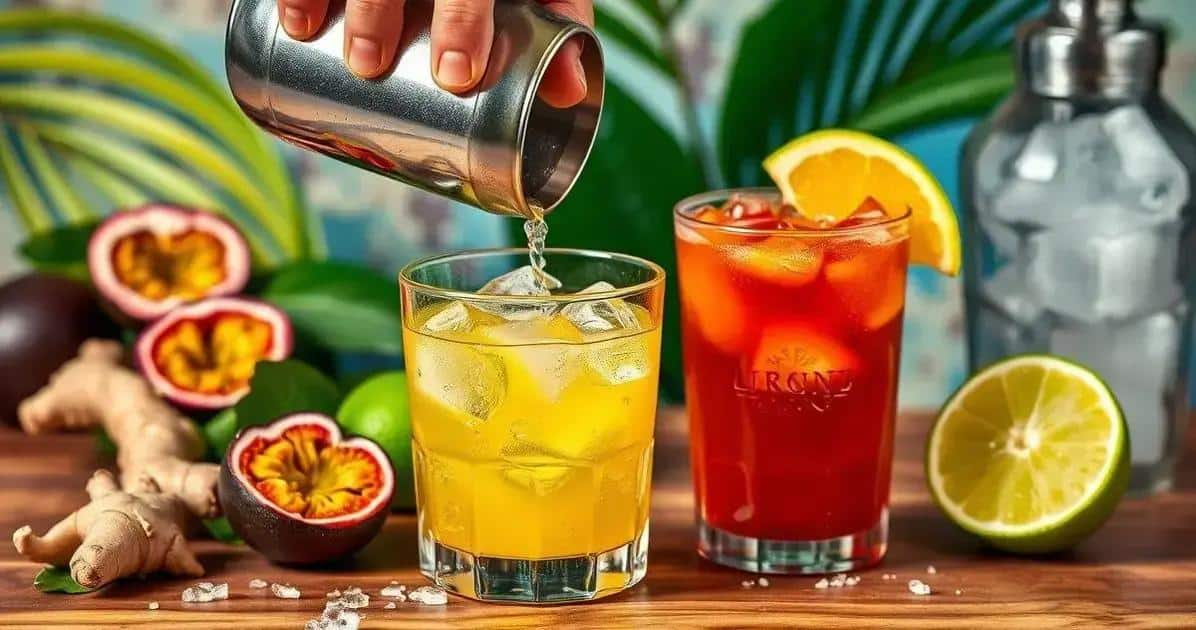 Metodo di Preparazione della Caipiroska al Frutto della Passione