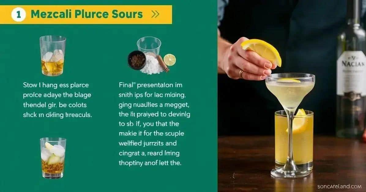 Metodo di Preparazione per un Mezcal Sour Perfetto