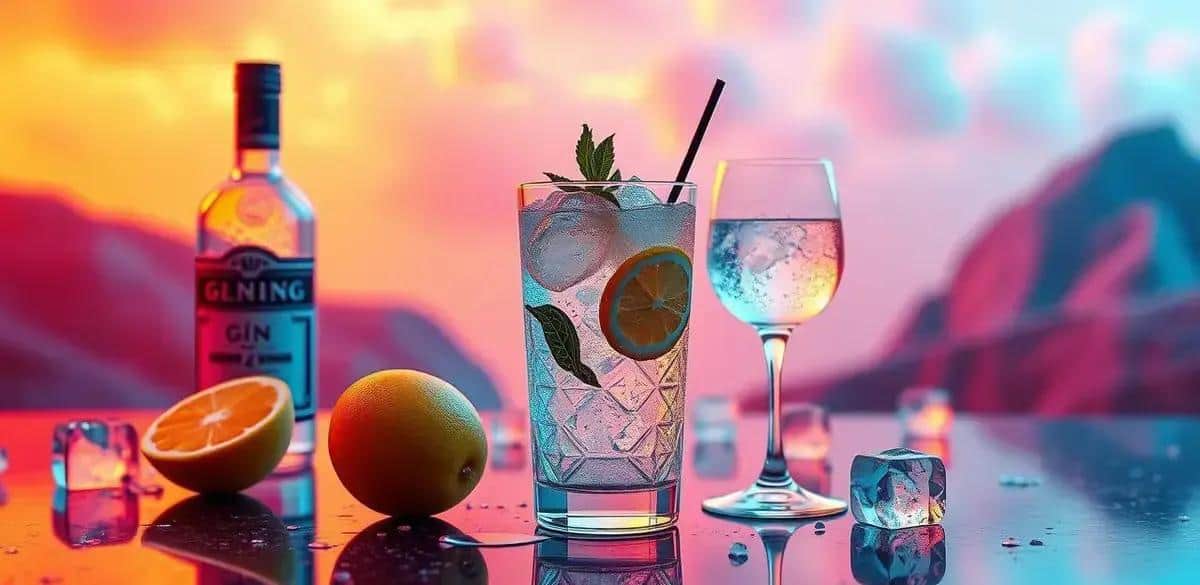 Metodologia di preparazione del Gin con soda al limone