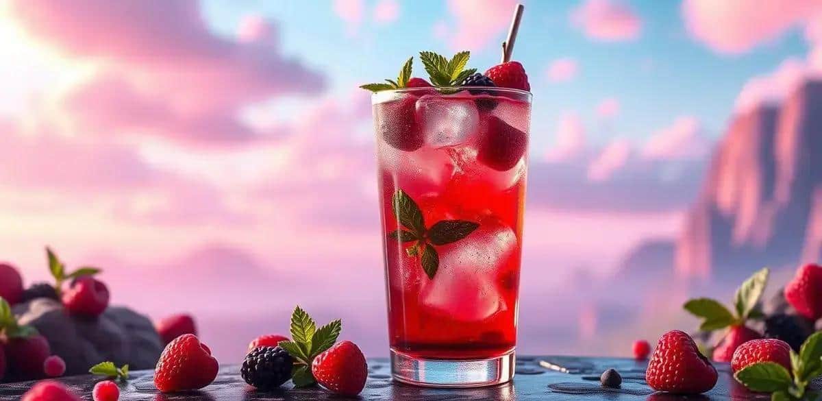 Pisco con Liquore ai Frutti Rossi e Soda: Un'Avventura Rinfrescante nel Mondo dei Cocktail
