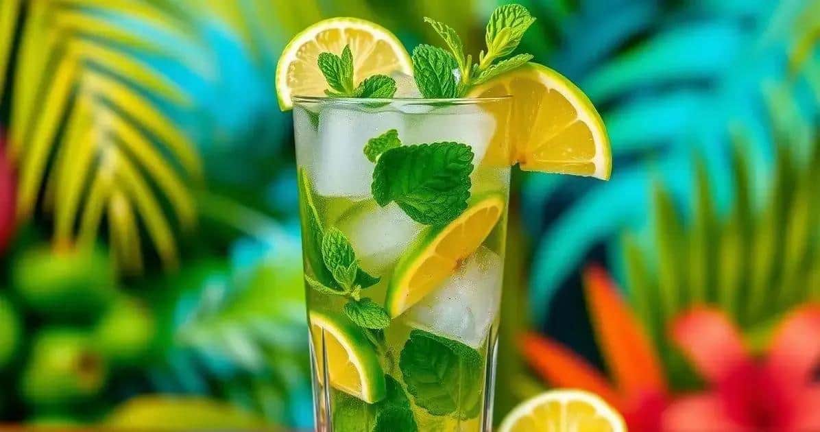 Preparazione del Cocktail Mojito