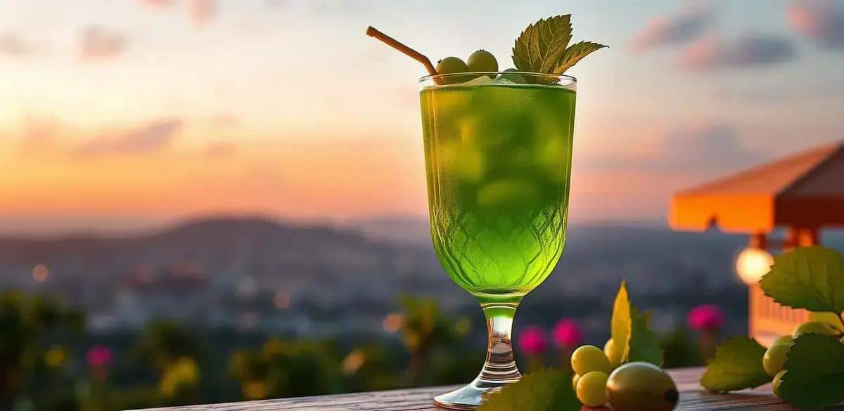 Scopri la Ricetta Rinfrescante della Caipirinha all'Uva Verde con Miele