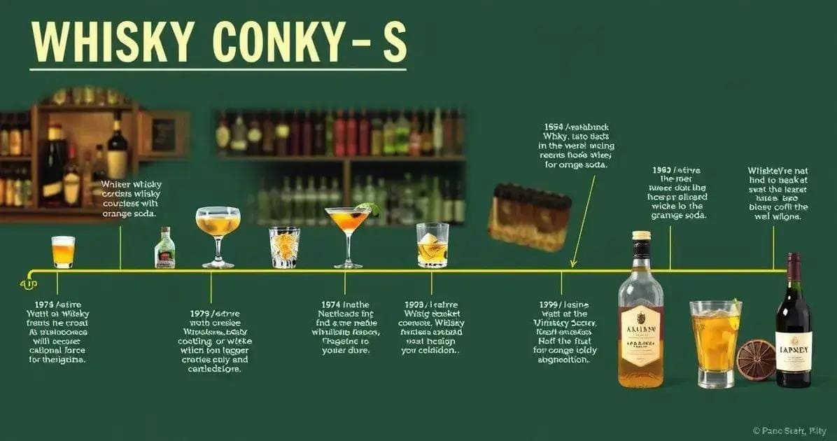 Storia del cocktail Whisky con Soda all’arancia