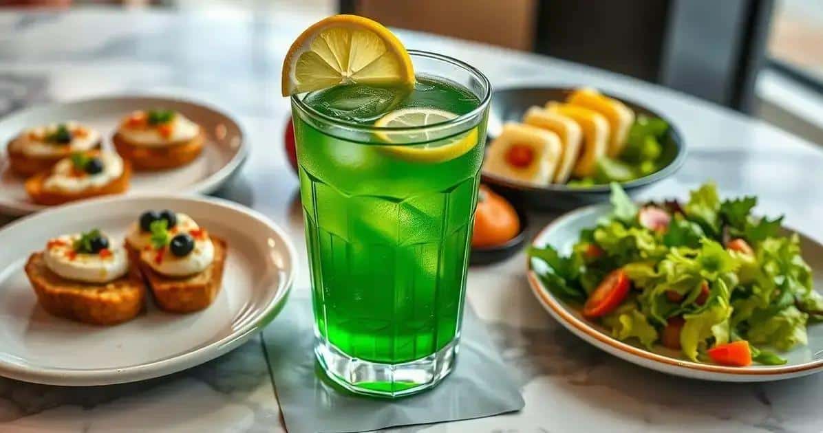 Suggerimenti per abbinare il cocktail al tè verde con whisky e limone