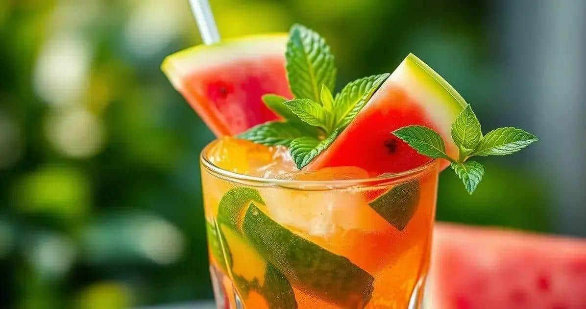 Suggerimenti per la presentazione del cocktail estivo