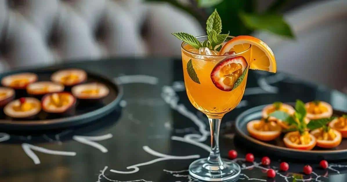 Suggerimenti per servire la Caipiríssima al frutto della passione