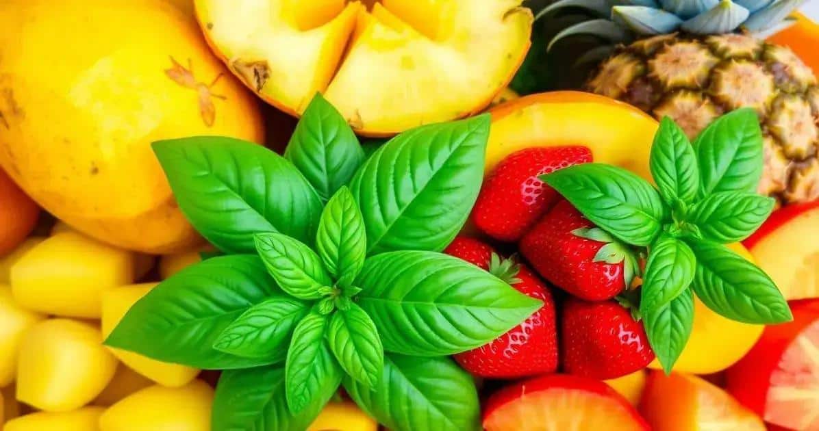 Un Mix Esotico: Basilico e Frutta