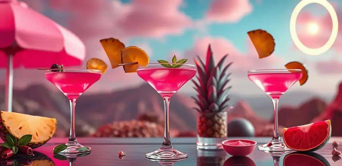 Varianti Creative del Drink Pink Martini