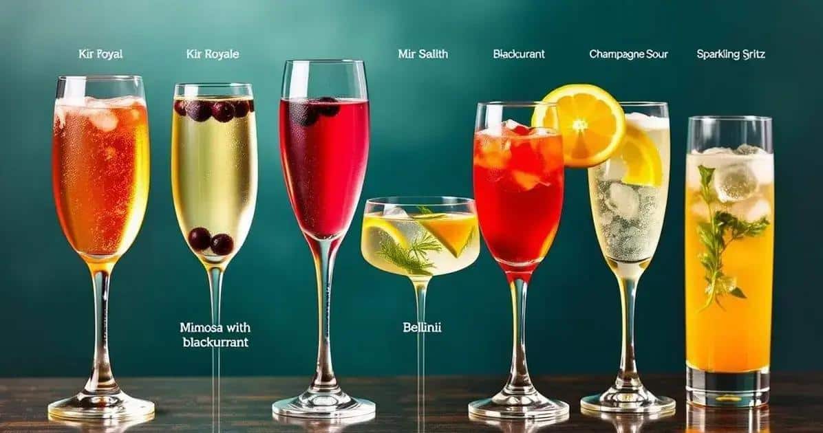 Varianti del cocktail con champagne
