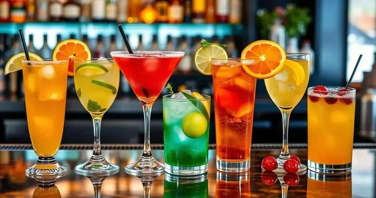 Varianti del cocktail con Cognac e frutta tropicale