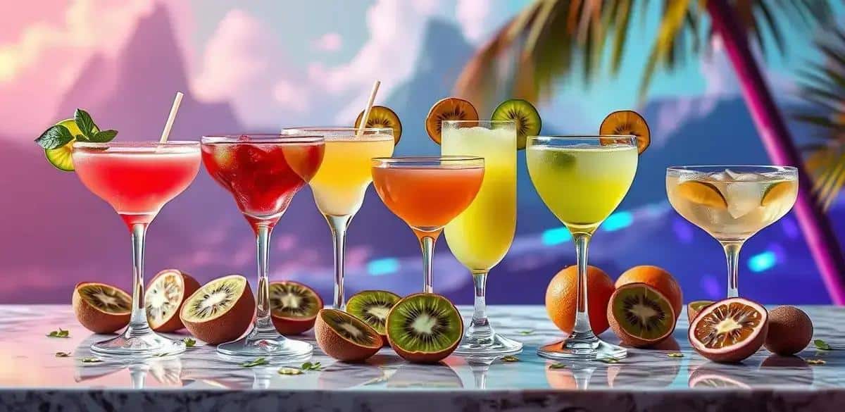 Varianti del Daiquiri al kiwi con zenzero